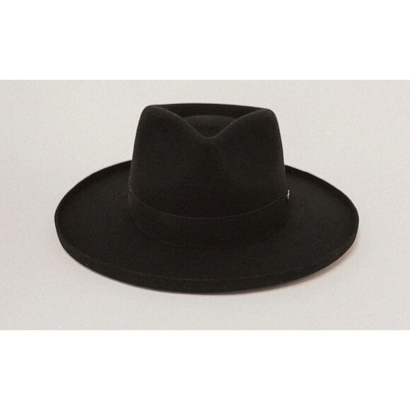 Two Roads ECHO PARK FEDORA HAT in Black Size 59 / NWT - Picture 5 of 12